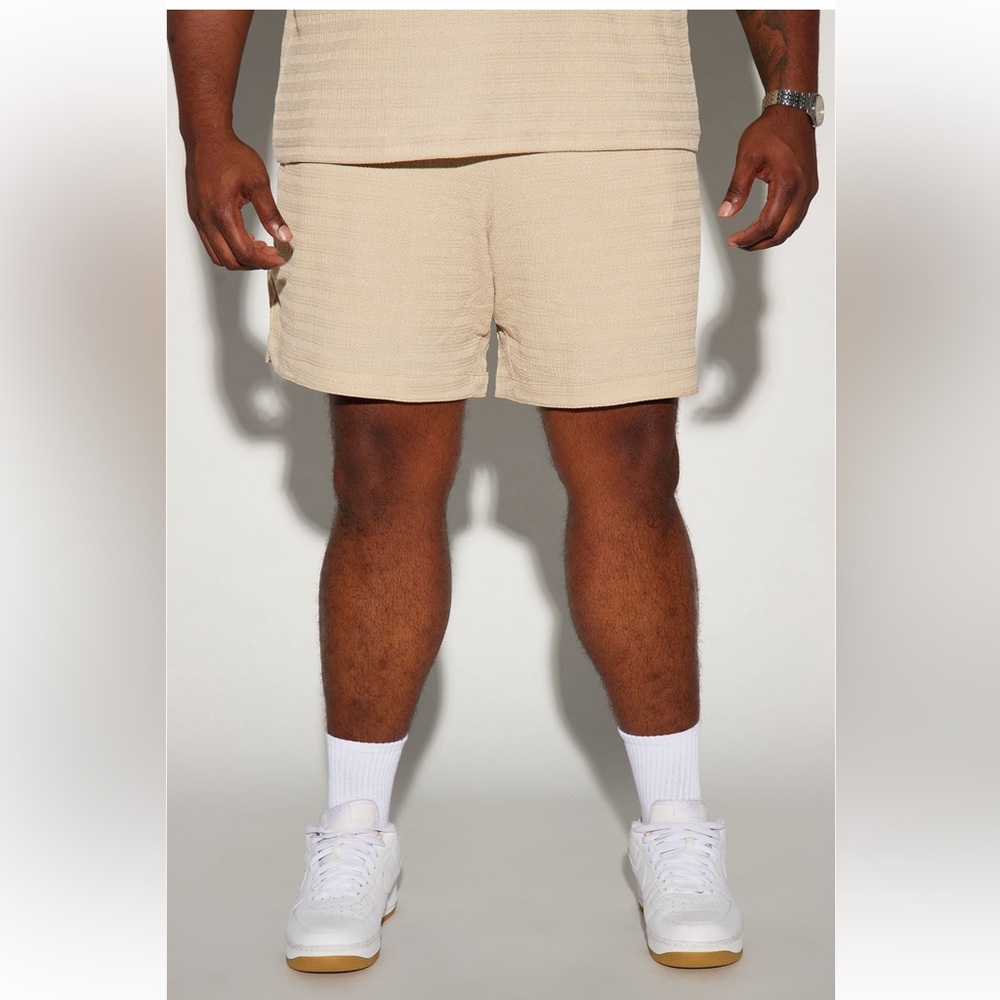 Fashion Nova XL Tan Basketball Shorts